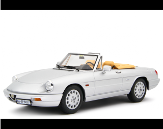 Alfa Romeo Spider 1.6 - 2.0i 1990 Grigio metallizzato Laudoracing 1:18 Resinemodell (Türen, Motorhaube... nicht zu öffnen!)